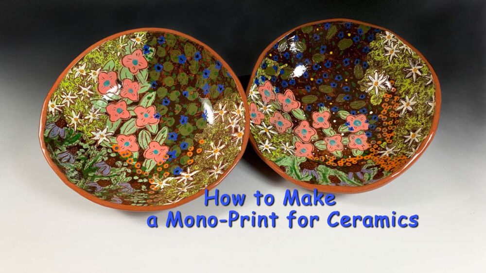 How To Make Mono-Print Ceramics