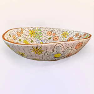 Floral Ceramic Bowl Ballet