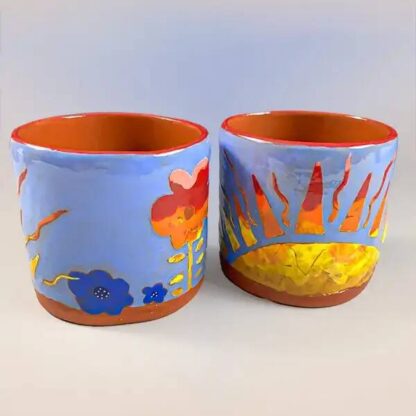 Sunshine Ceramic Cups