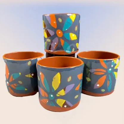Daisy Ceramic Cups