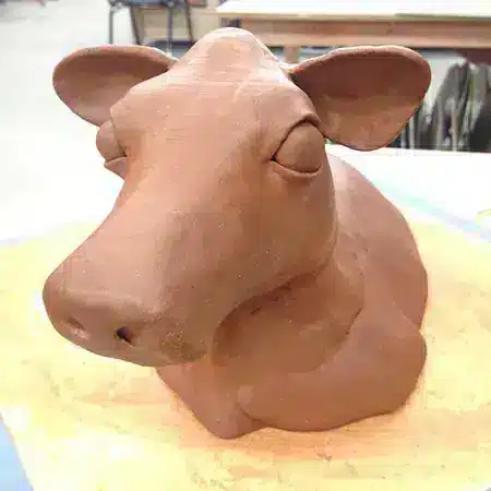Rosie, Cow, Early Clay Form