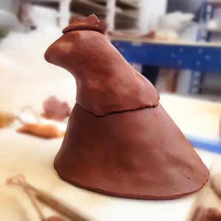 The second chicken freshly created.