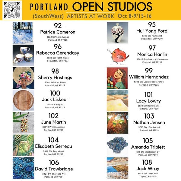 Portland Open Studios Poster