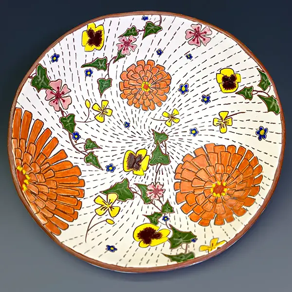 Friendship Bowl - Ceramic Figurative Sculpture