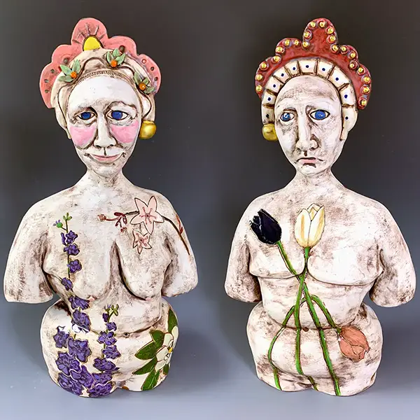 Rug-No Rug- Ceramic Figurative Sculpture
