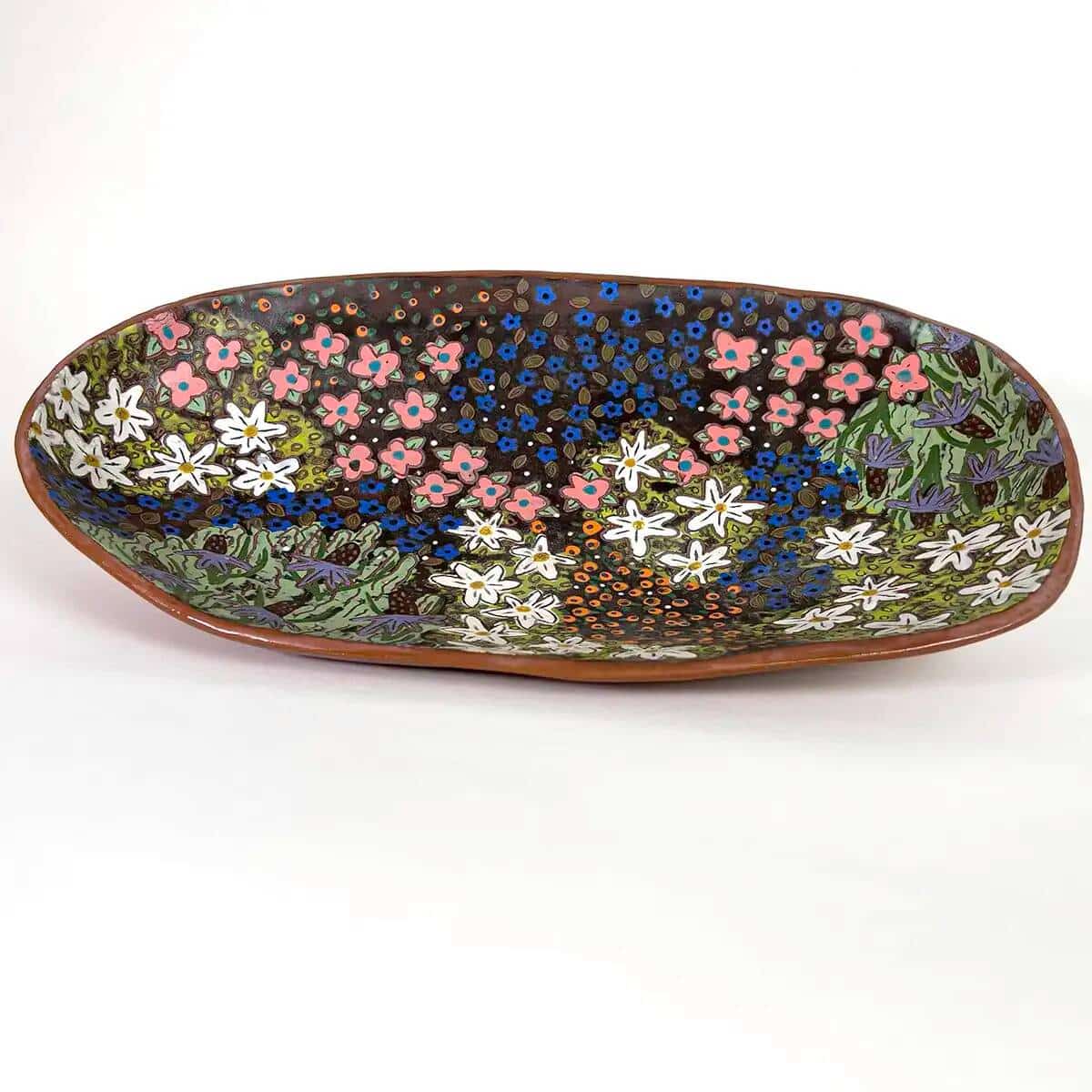 Spring Meadow Ceramic Platter