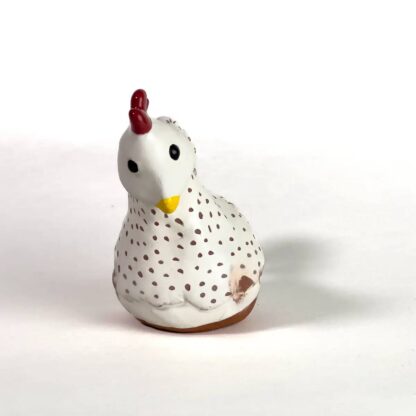 Ceramic White Chicken - Jill