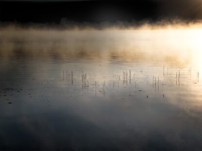East Lake At Sunrise In High Desert Territory - Print