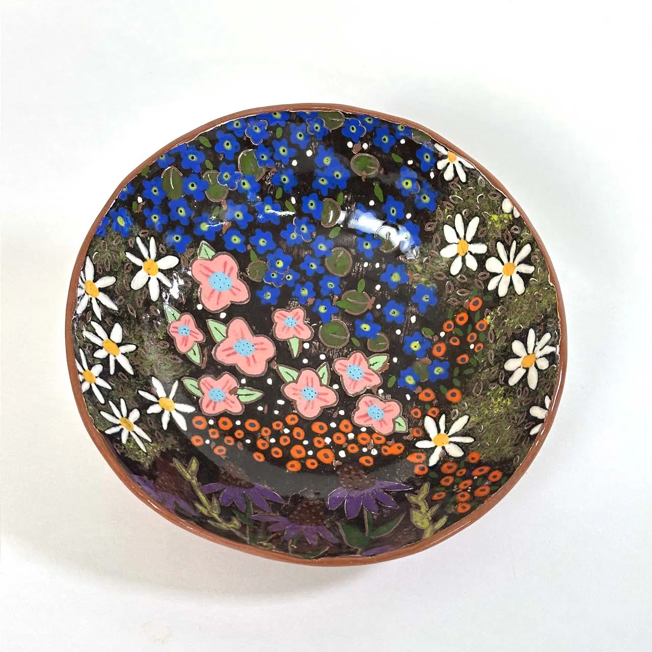 7 inch diameter ceramic mrnoprinted bow