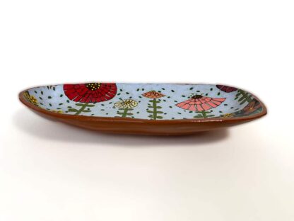 Flower Box Ceramic Decorative Platter