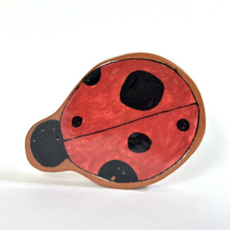 Ceramic Ladybug Wall Hanging