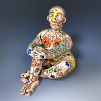 Reckoning Ceramic Sculpture - Front View