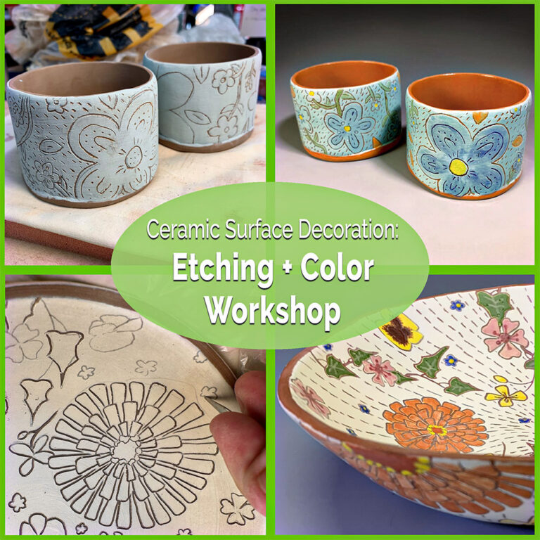 Surface Decoration Using Sgraffito and Underglazes Workshop