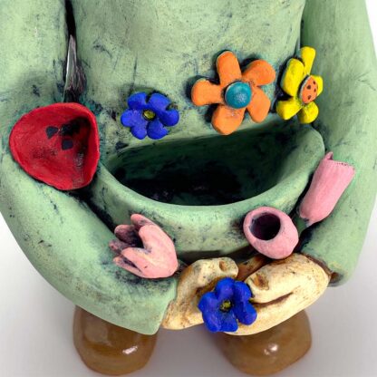 Flower Farmer Dori Sculpture