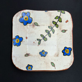 Forget-Me-Not Ceramic Small Dish