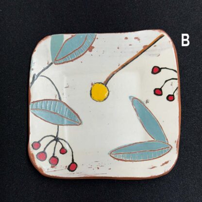 Winter Botanical Ceramic Dish -Version B