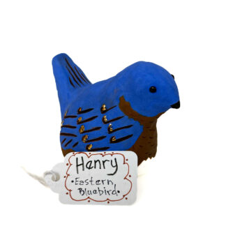 Ceramic Bird - Henry The Eastern Bluebird